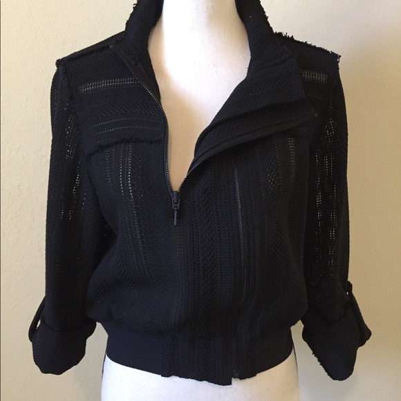 Elie Tahari Black Jacket Size S - Picture 3 of 8